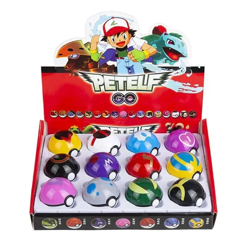 Kit Pokebola 12 Peças - Pokemon