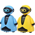 Brinquedo Educativo 1 a 8 Anos Infantil - Robot Brinquedo Educativo 1 a 8-edu-281 Kidslandia 1 Azul e 1 Amarelo 