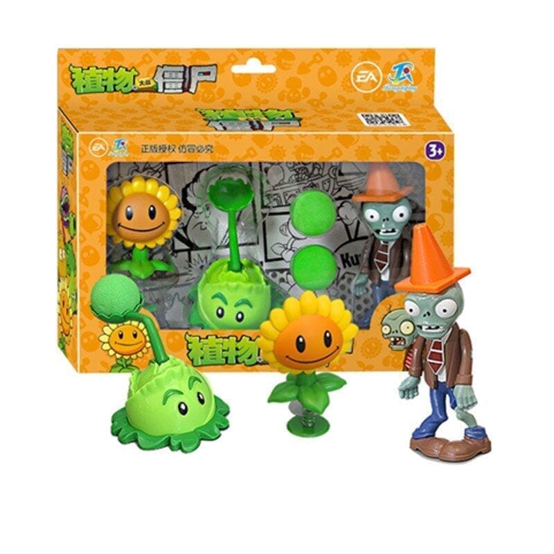 Brinquedos Zumbi Conjunto Plants vs Zumbi Zumbi - brin - 058 Kidslandia 