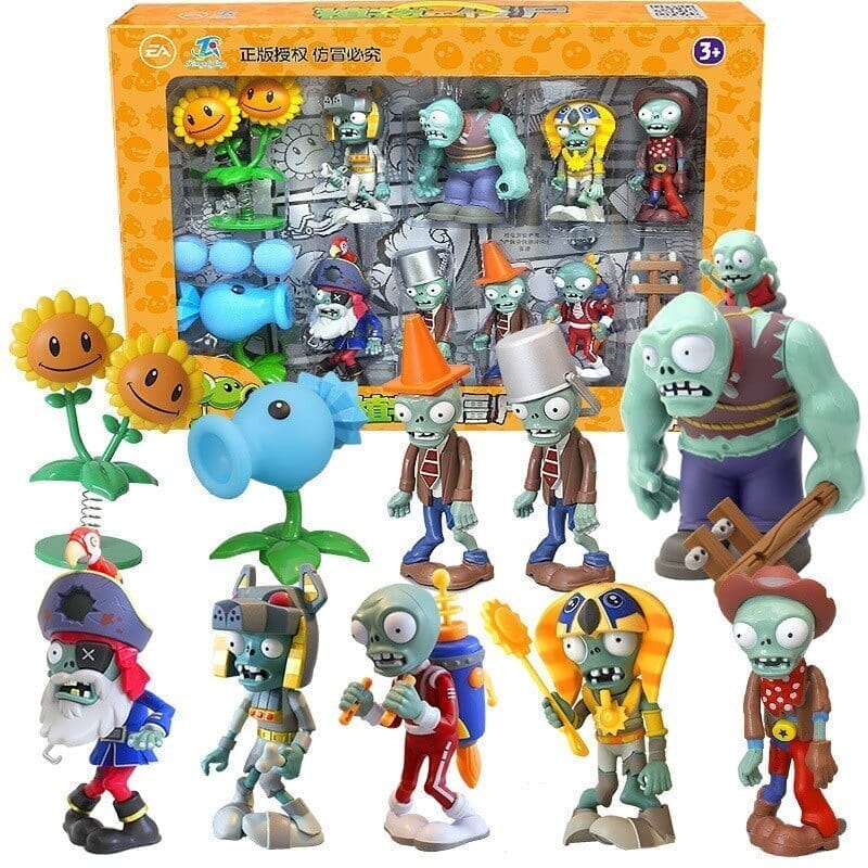 Brinquedos Zumbi Conjunto Plants vs Zumbi Zumbi - brin - 058 Kidslandia 