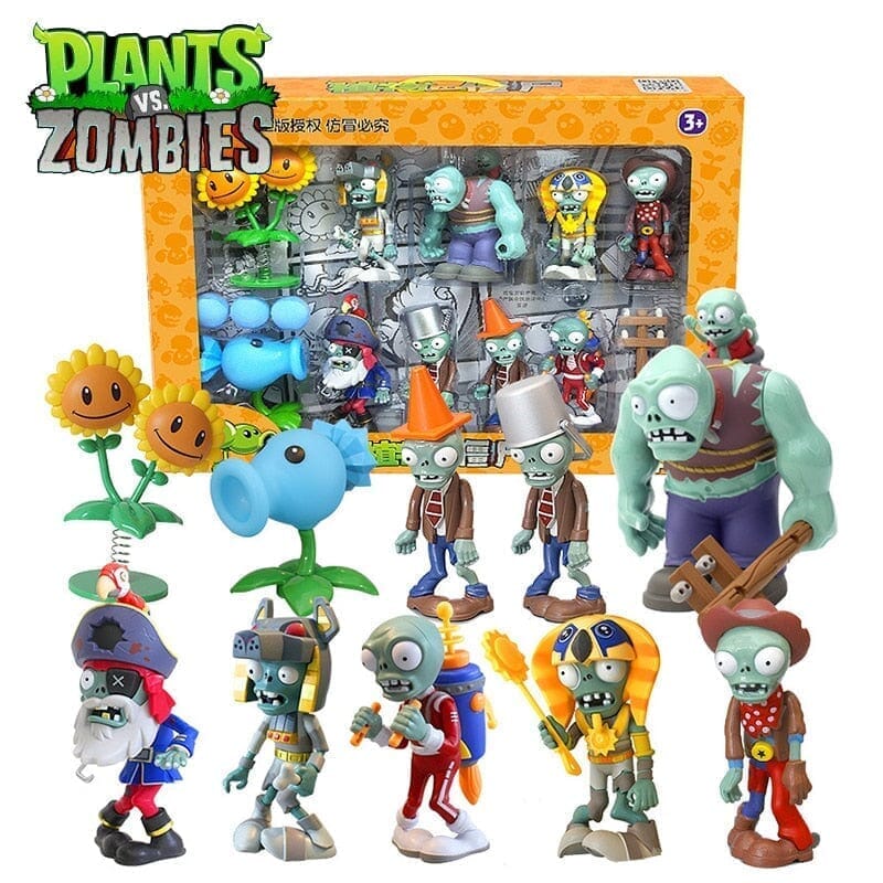 Brinquedos Zumbi Conjunto Plants vs Zumbi Zumbi - brin - 058 Kidslandia 