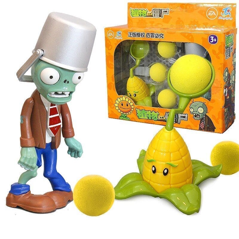 Brinquedos Zumbi Conjunto Plants vs Zumbi Zumbi - brin - 058 Kidslandia 