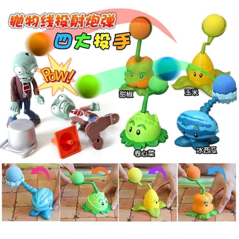 Brinquedos Zumbi Conjunto Plants vs Zumbi Zumbi - brin - 058 Kidslandia 