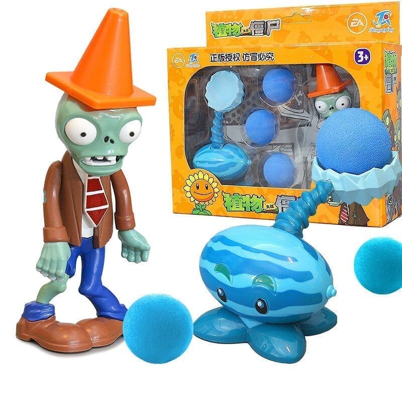 Brinquedos Zumbi Conjunto Plants vs Zumbi Zumbi - brin - 058 Kidslandia 