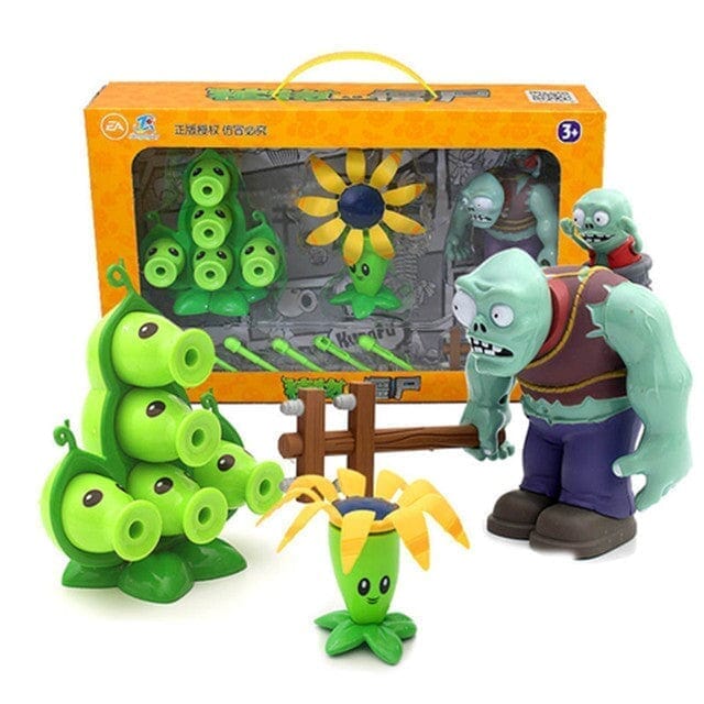 Brinquedos Zumbi Conjunto Plants vs Zumbi Zumbi - brin - 058 Kidslandia Modelo 3 