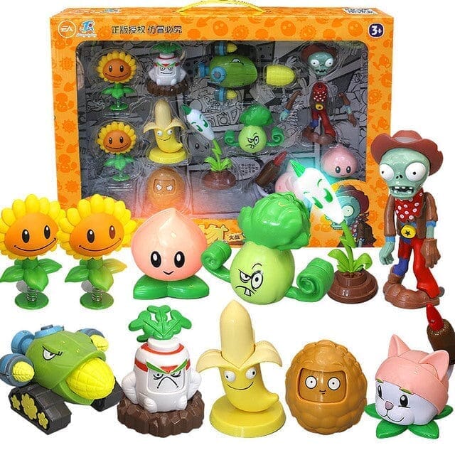 Brinquedos Zumbi Conjunto Plants vs Zumbi Zumbi - brin - 058 Kidslandia Modelo 5 