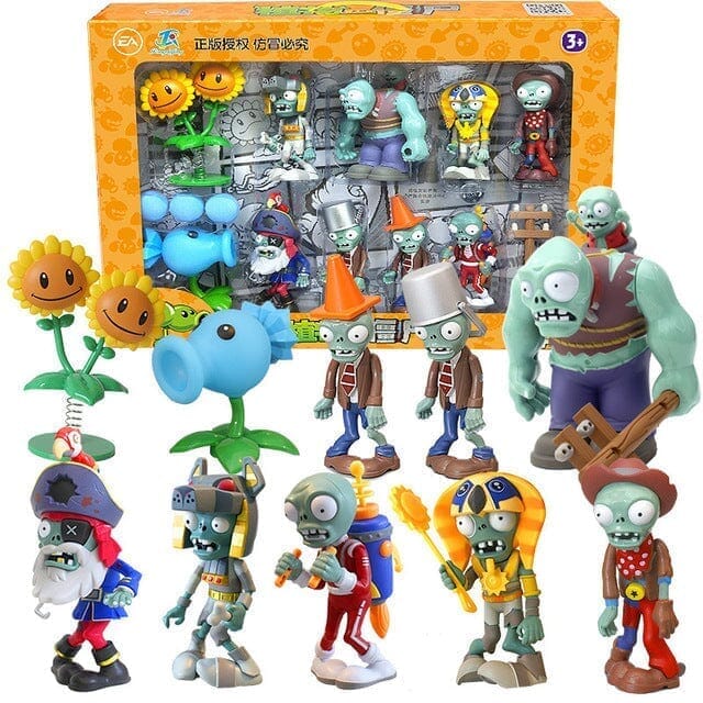 Brinquedos Zumbi Conjunto Plants vs Zumbi Zumbi - brin - 058 Kidslandia Modelo 6 