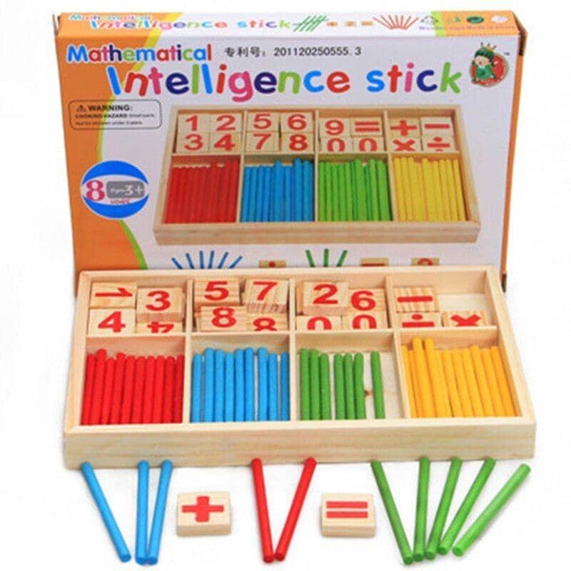 Caixa De Matemática Para Aprendizado Infantil Caixa - edu - 066 Kidslandia 