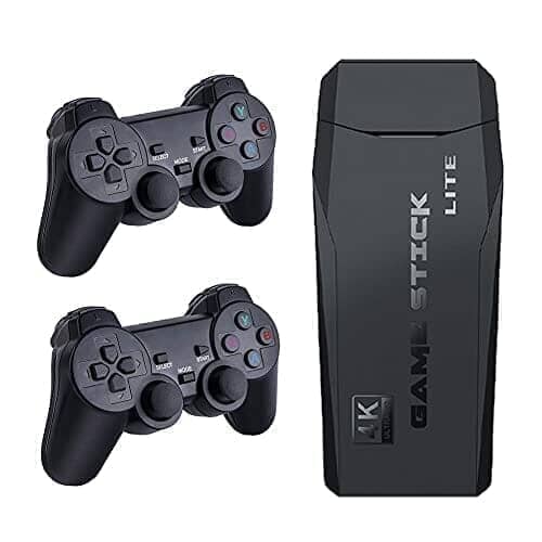 Retrô Game Stick 4k com 2 Controles e 11.420 JOGOS Game Stick 4k-bri-282 Kidslandia 