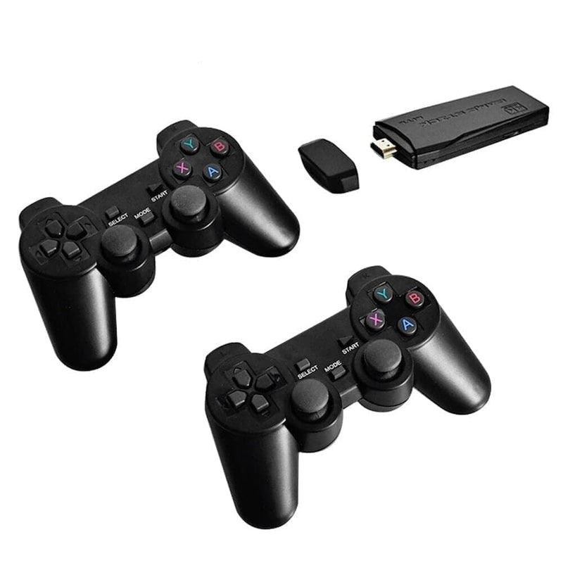 Retrô Game Stick 4k com 2 Controles e 11.420 JOGOS Game Stick 4k-bri-282 Kidslandia 